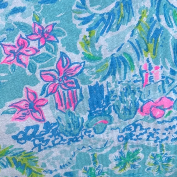 Lilly Pulitzer Girls' Big Mini Pearl Romper - Picture 4 of 5